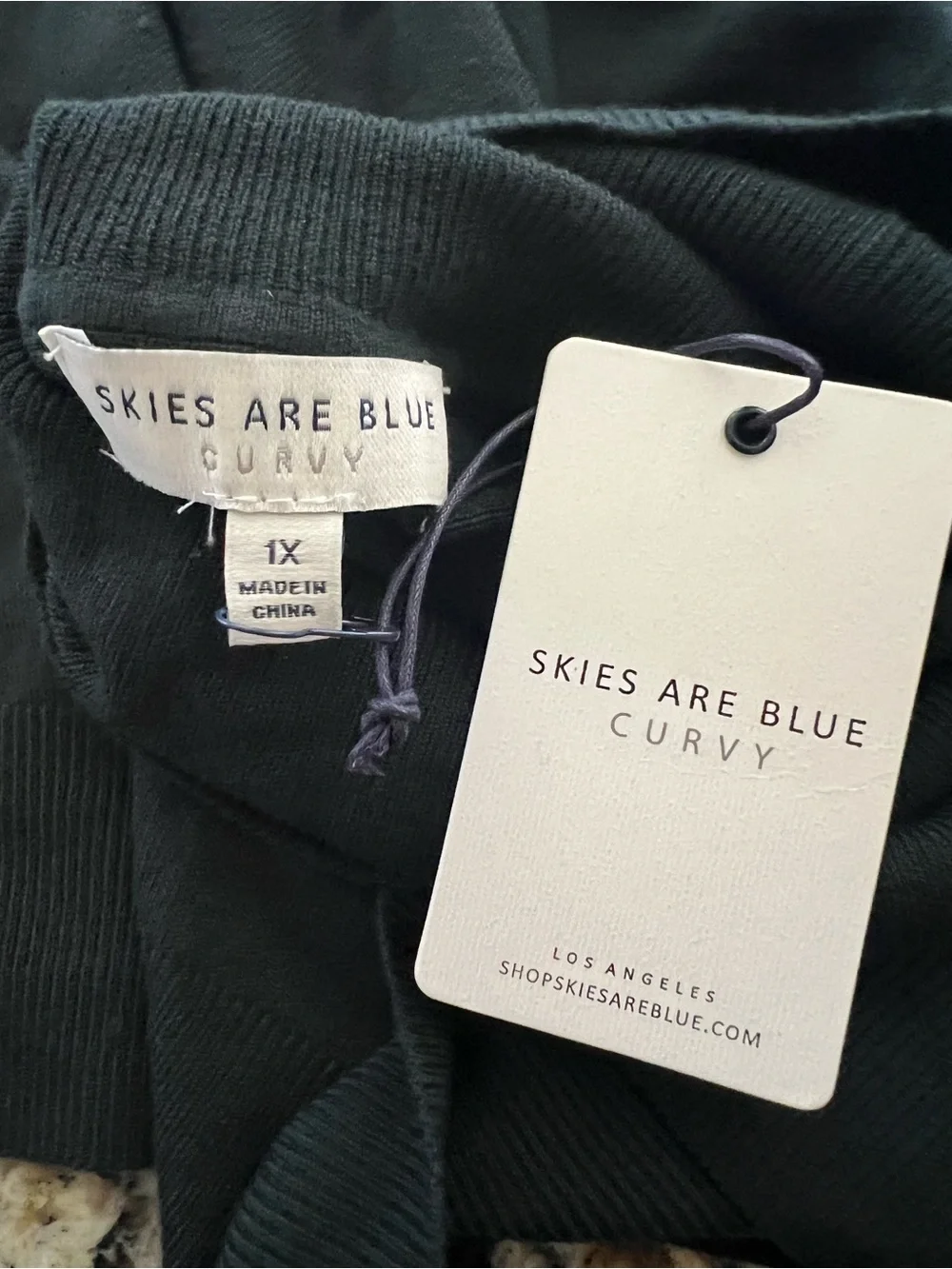 NWT SKIES ARE BLUE Curvy Turtleneck Sweater 1X